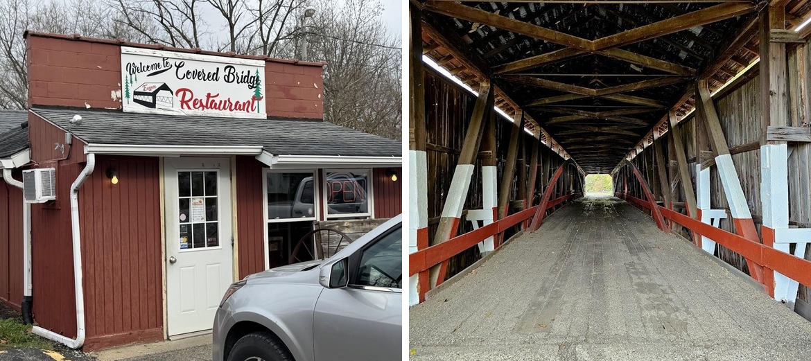 Covered Bridge Restaurant Menu