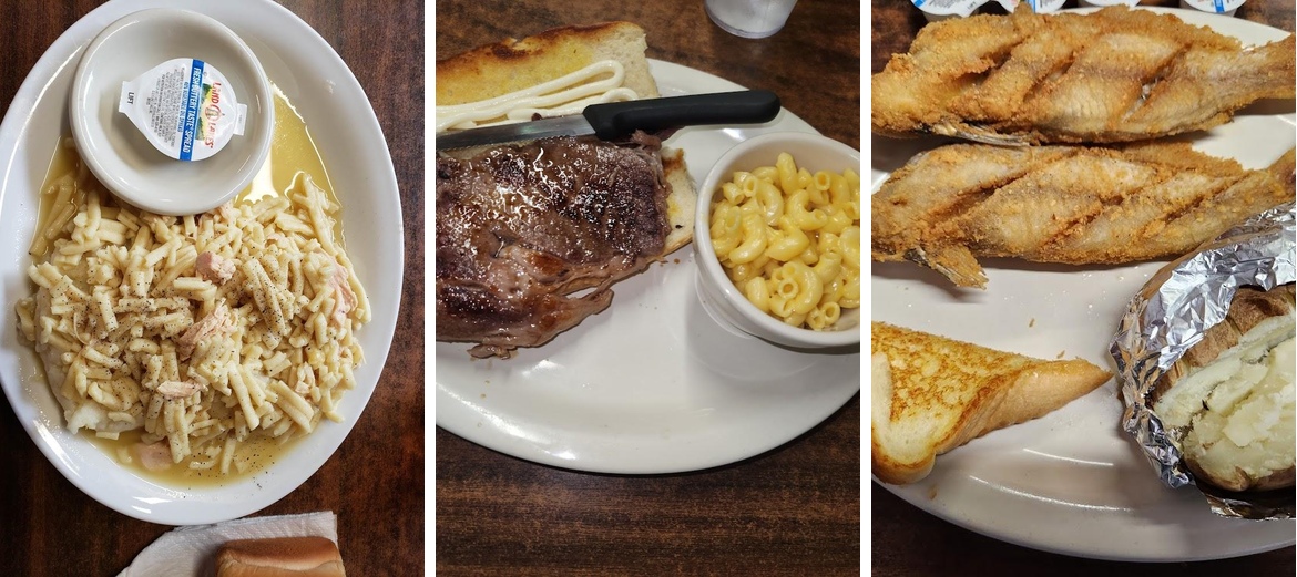 Covered Bridge Restaurant Menu